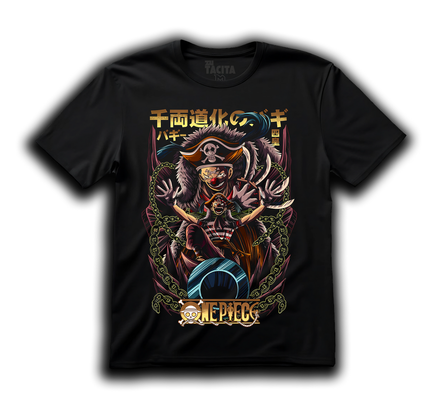 Polera ONE PIECE - BUGGY D. CLOWN
