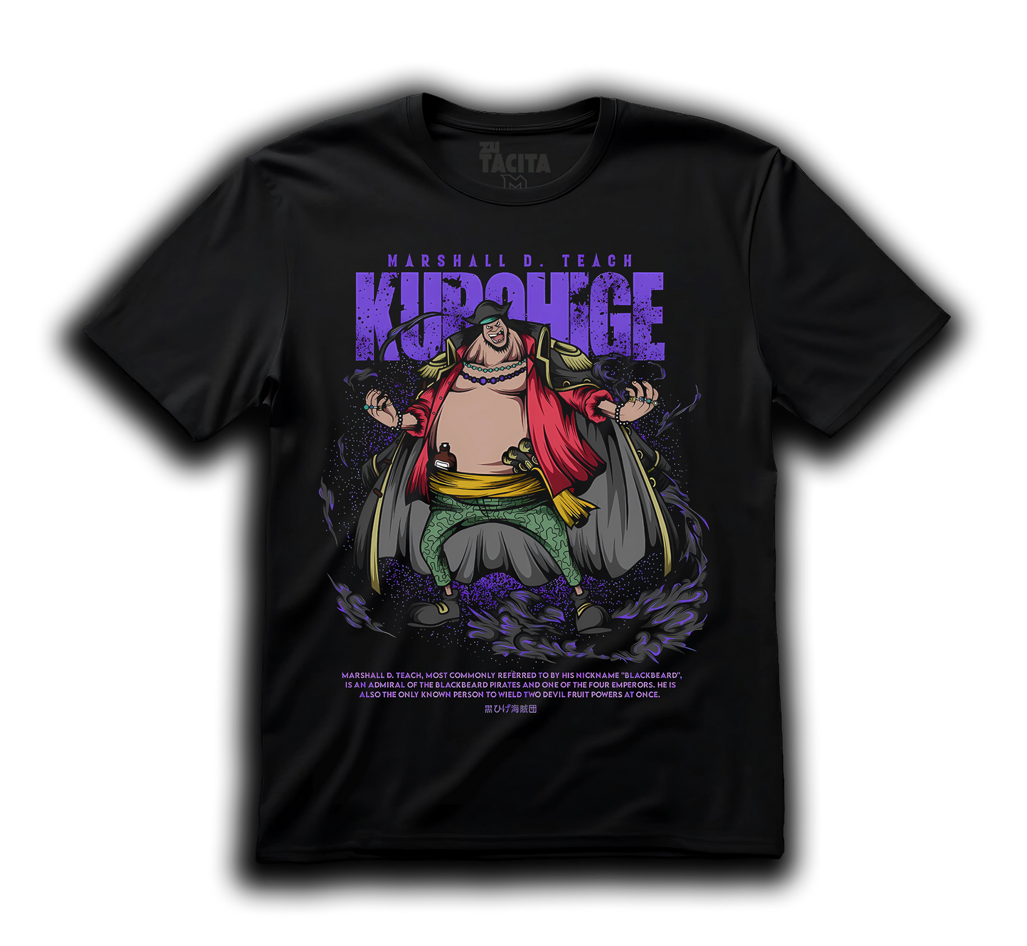 Polera ONE PIECE - MARSHALL D. TEACH