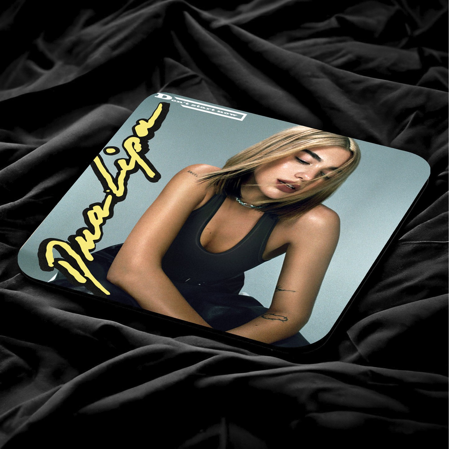 Set 4 posavasos de Dua Lipa - Elige tus diseños!