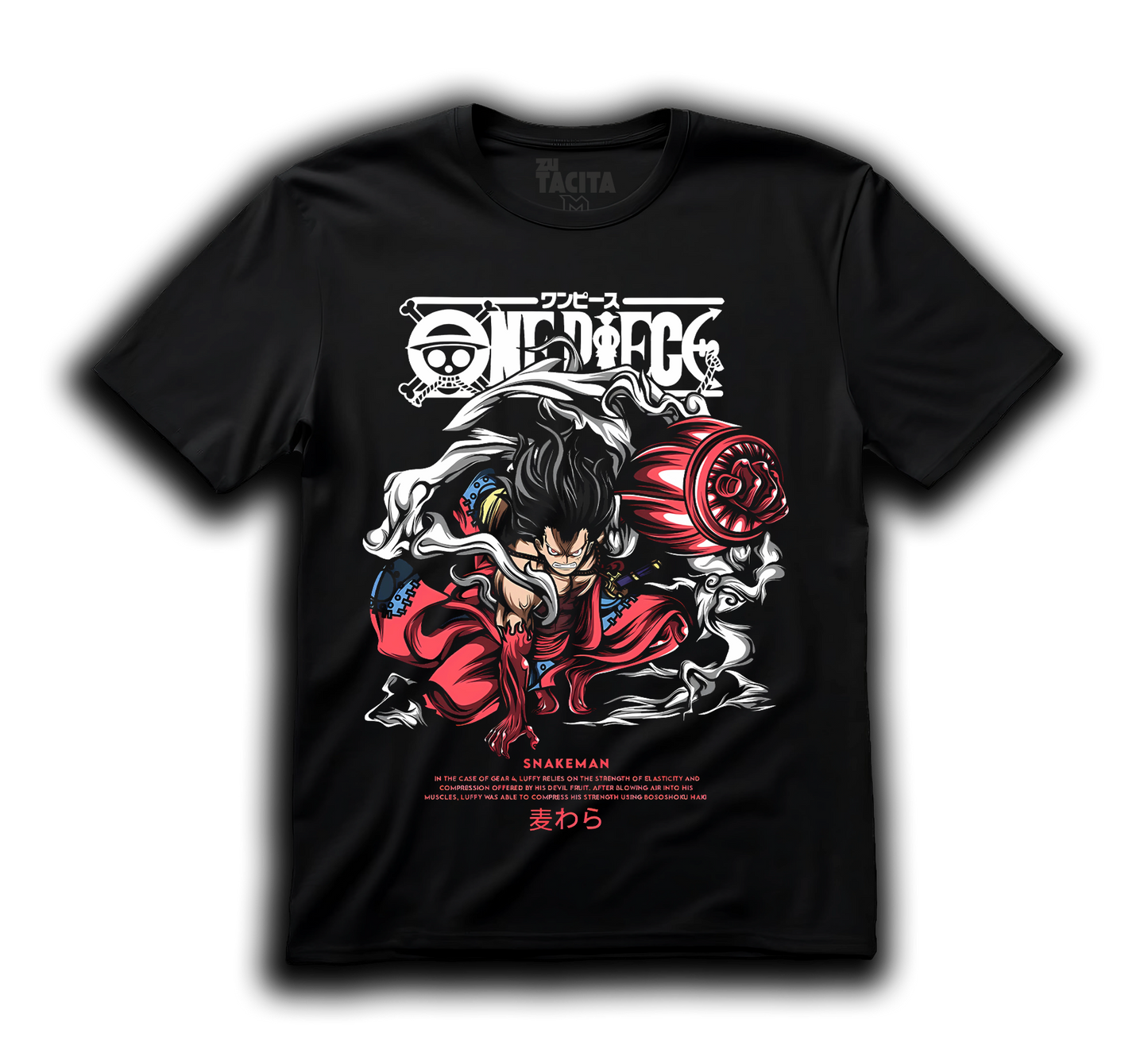Polera ONE PIECE - SNAKEMAN
