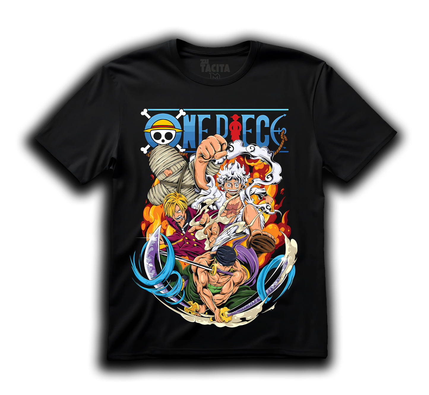 Polera ONE PIECE - BATALLA DE ONIGASHIMA