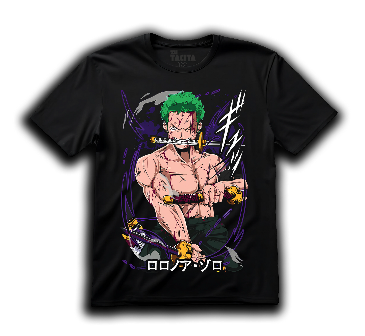 Polera ONE PIECE - ZORO RAGE