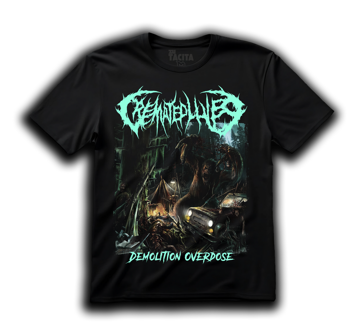 Polera CREMATED LIVES - DEMOLITION OVERDOSE