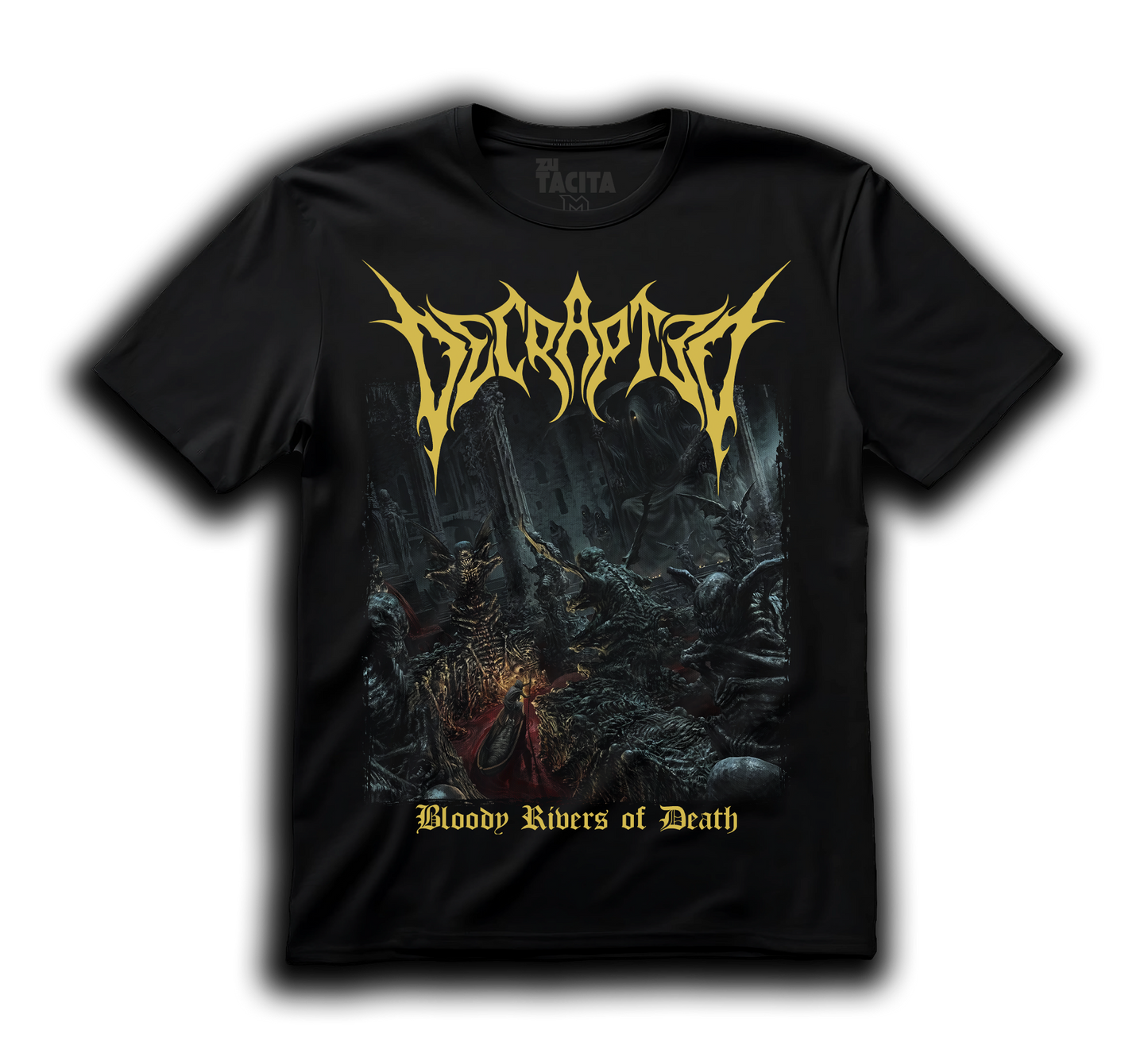 Polera DECRAPTED - BLOODY RIVERS OF DEATH