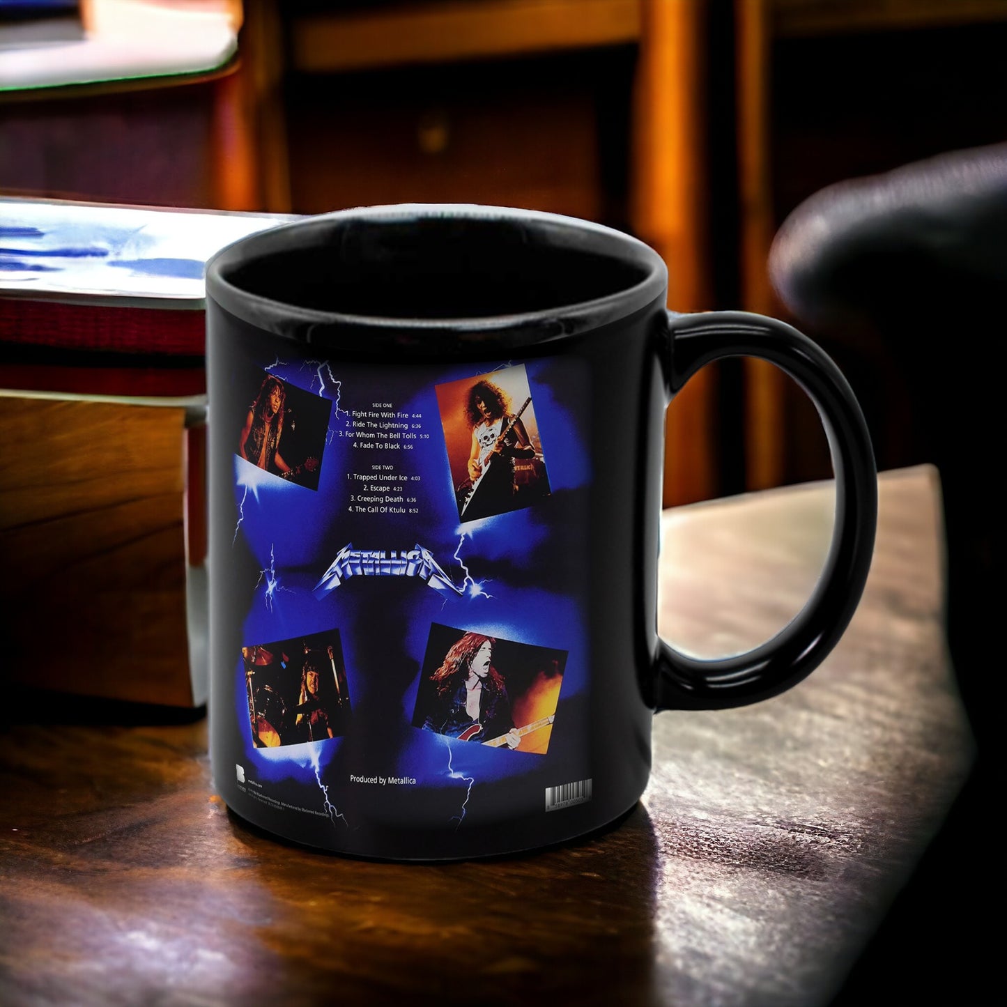 Taza Metallica "Ride the Lightning" - Metal