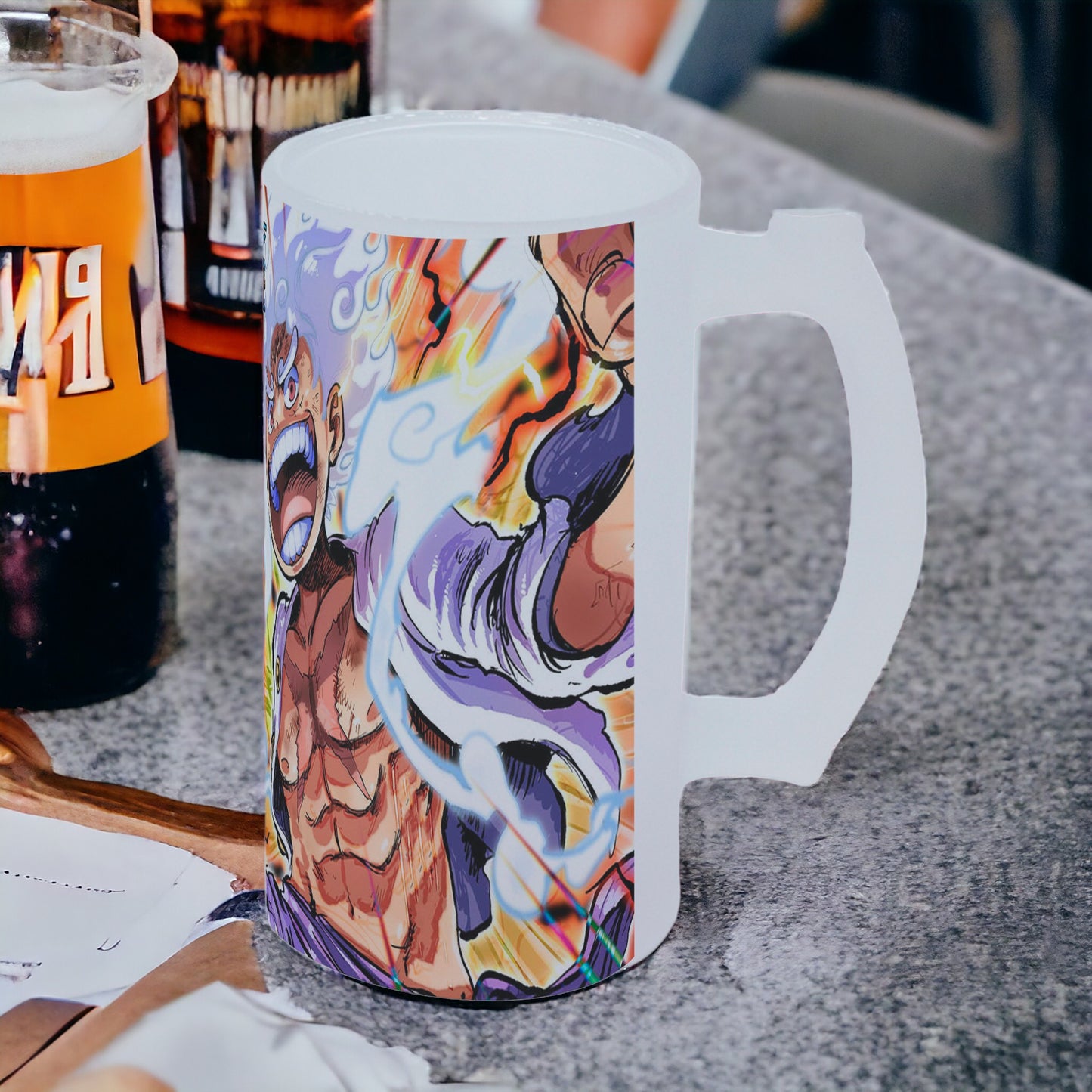 Shopero One piece Luffy Gear 5 Frosted - 473ML