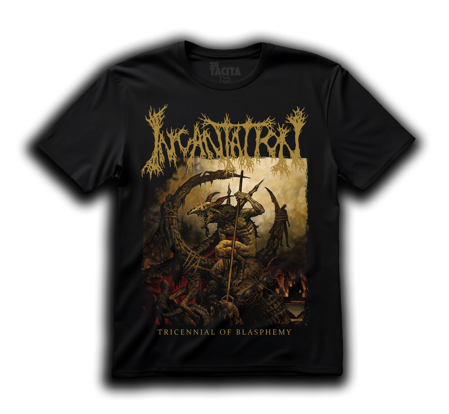 Polera INCANTATION - TRICENNIAL OF BLASPHEMY