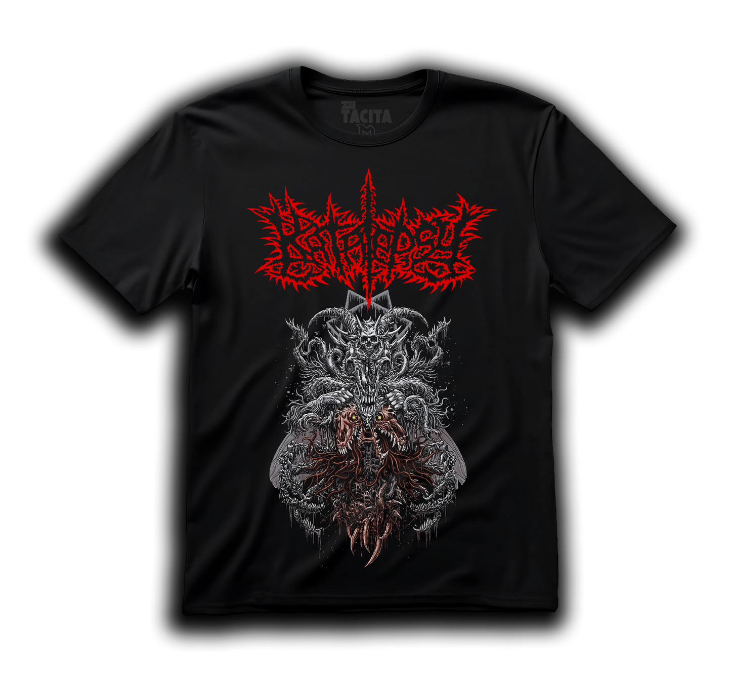 Polera KATALEPSY - SKULL AND BEASTS