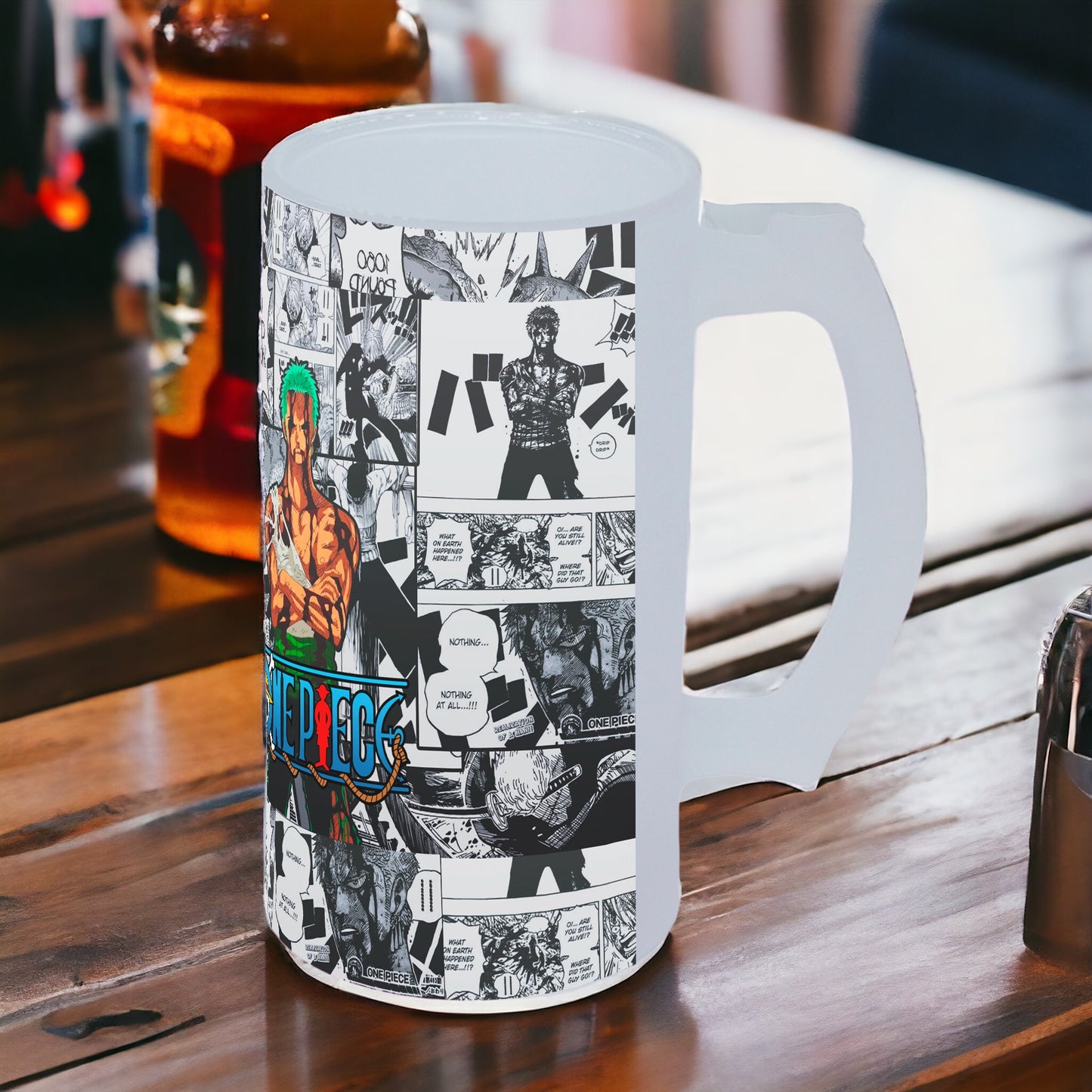 Shopero One piece Zoro Frosted - 473ML