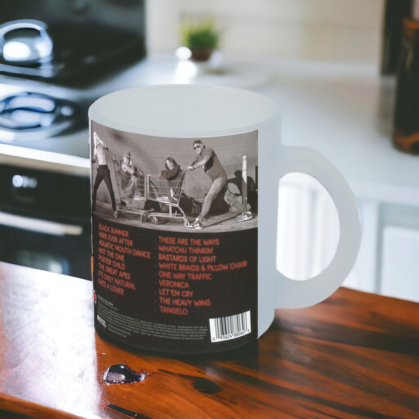 Taza Red Hot Chili Peppers "Unlimited Love" Frosted