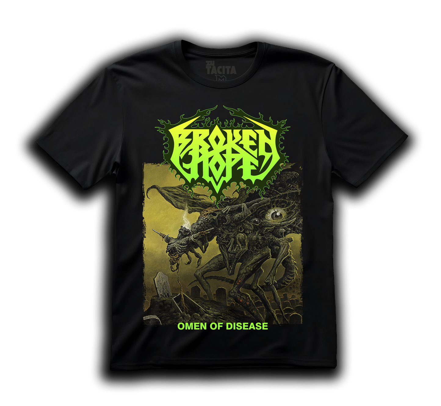 Polera BROKEN HOPE - OMEN OF DISEASE