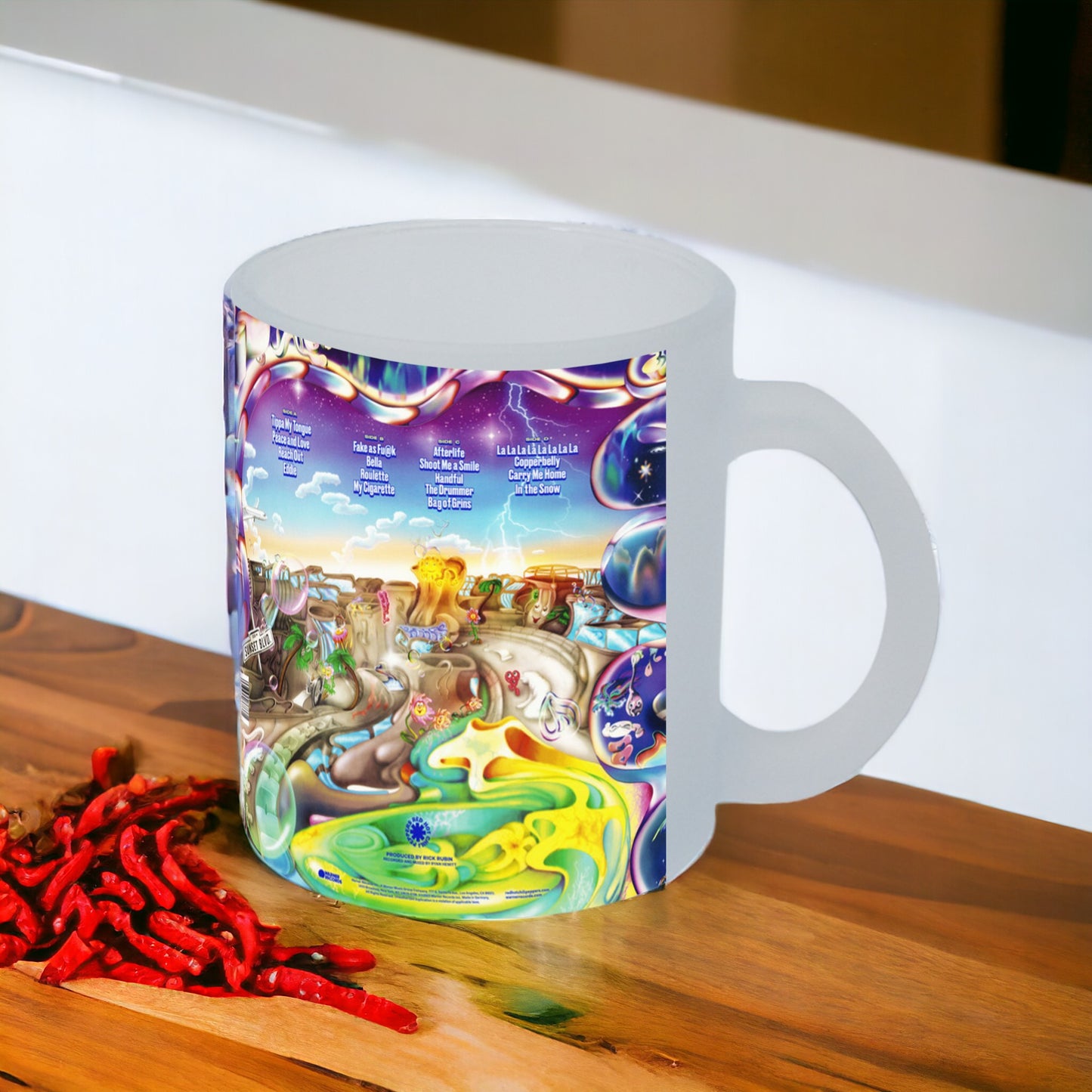 Taza Red Hot Chili Peppers "Return to the dream canteen" Frosted