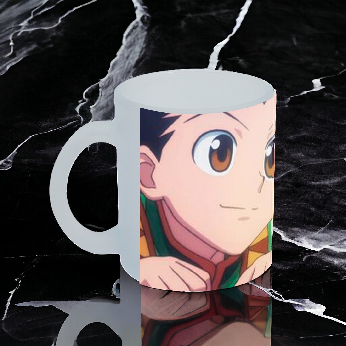 Taza Hunter X Hunter vidrio Frosted - Anime