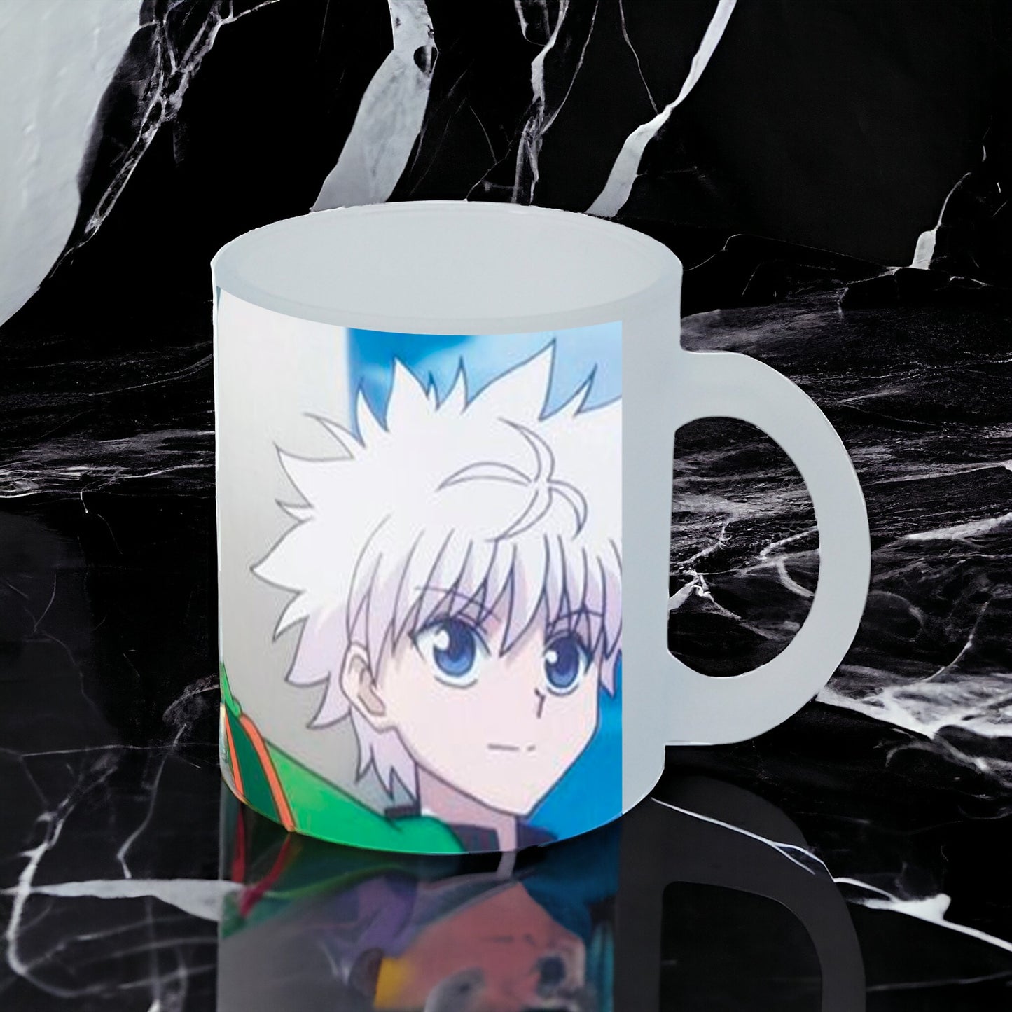 Taza Hunter X Hunter vidrio Frosted - Anime