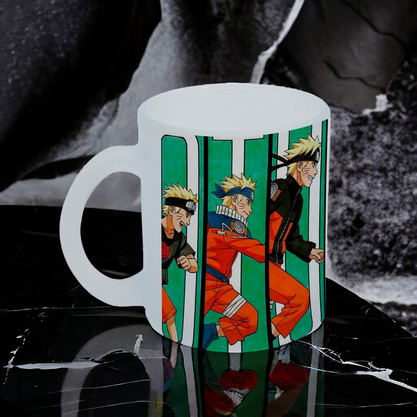 Taza Naruto vidrio Frosted - Anime