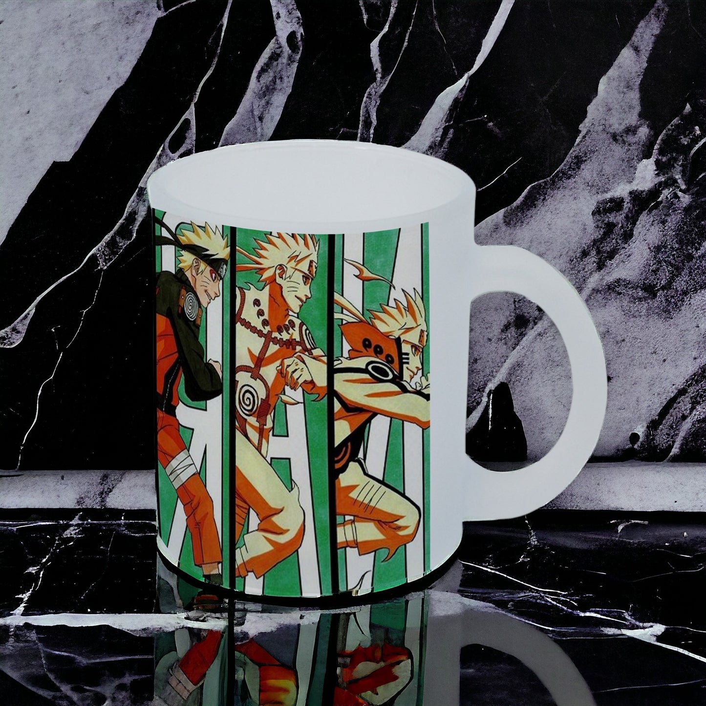 Taza Naruto vidrio Frosted - Anime