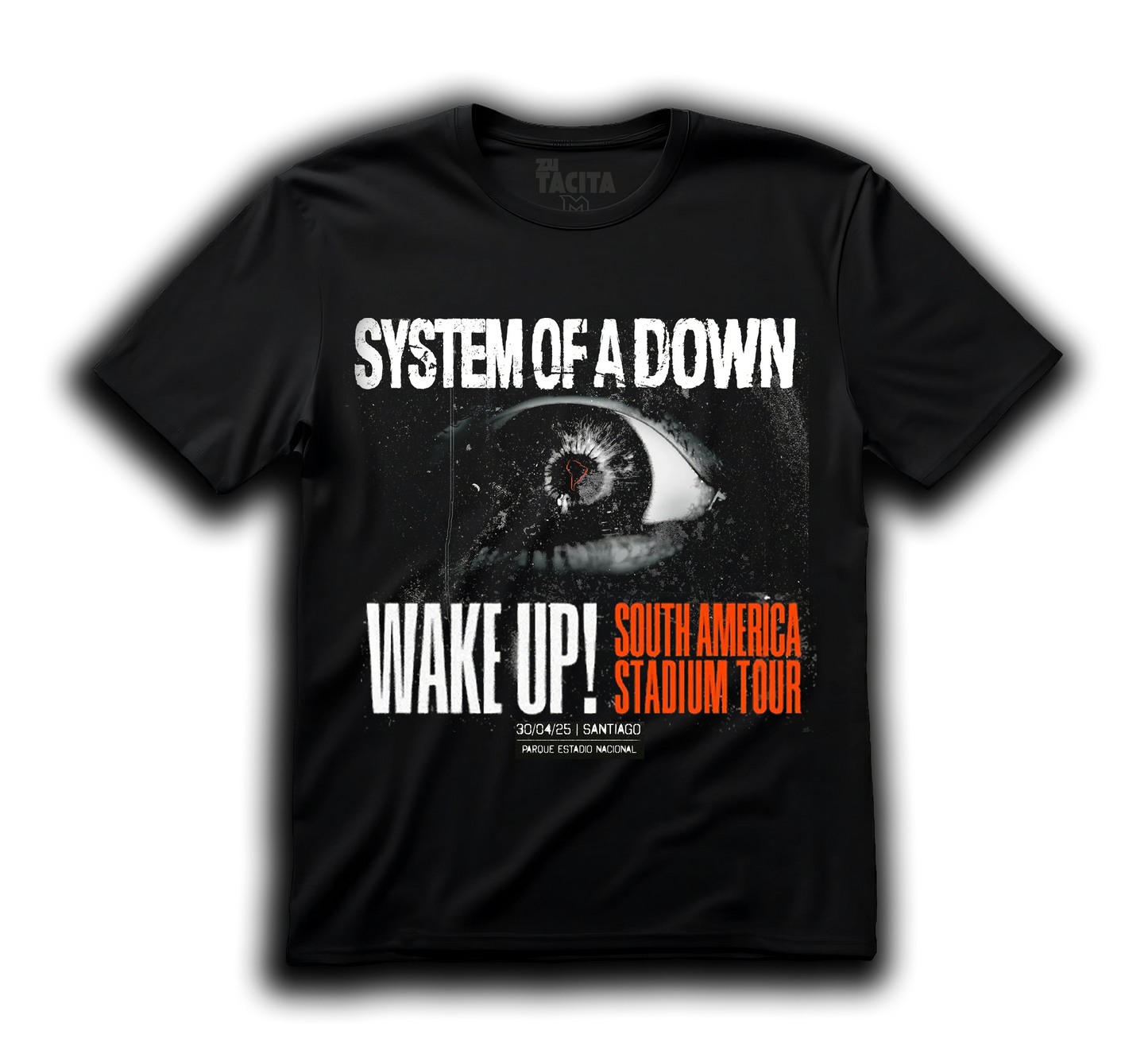 Polera SYSTEM OF A DOWN - WAKE UP 2025