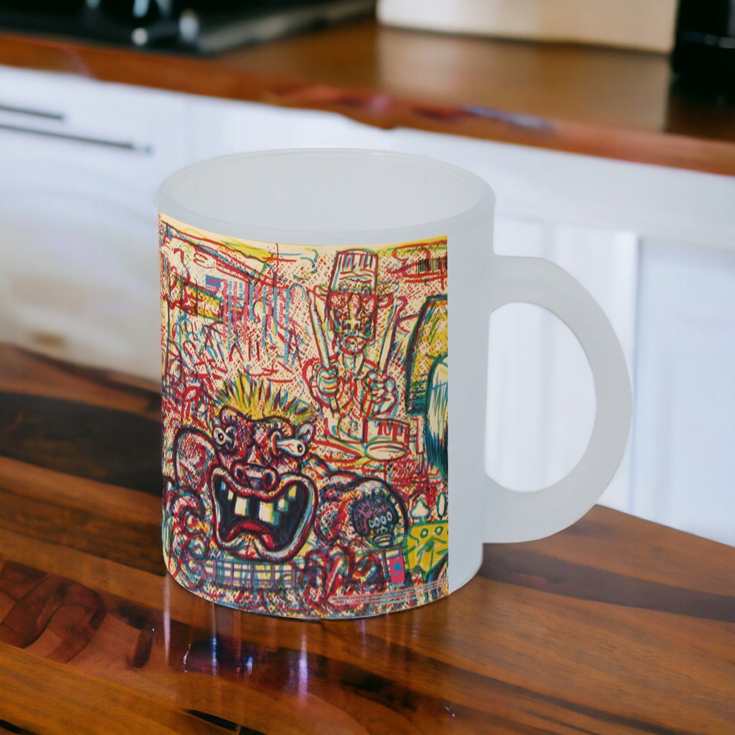 Taza Red Hot Chili Peppers "RHCP 1984" Frosted