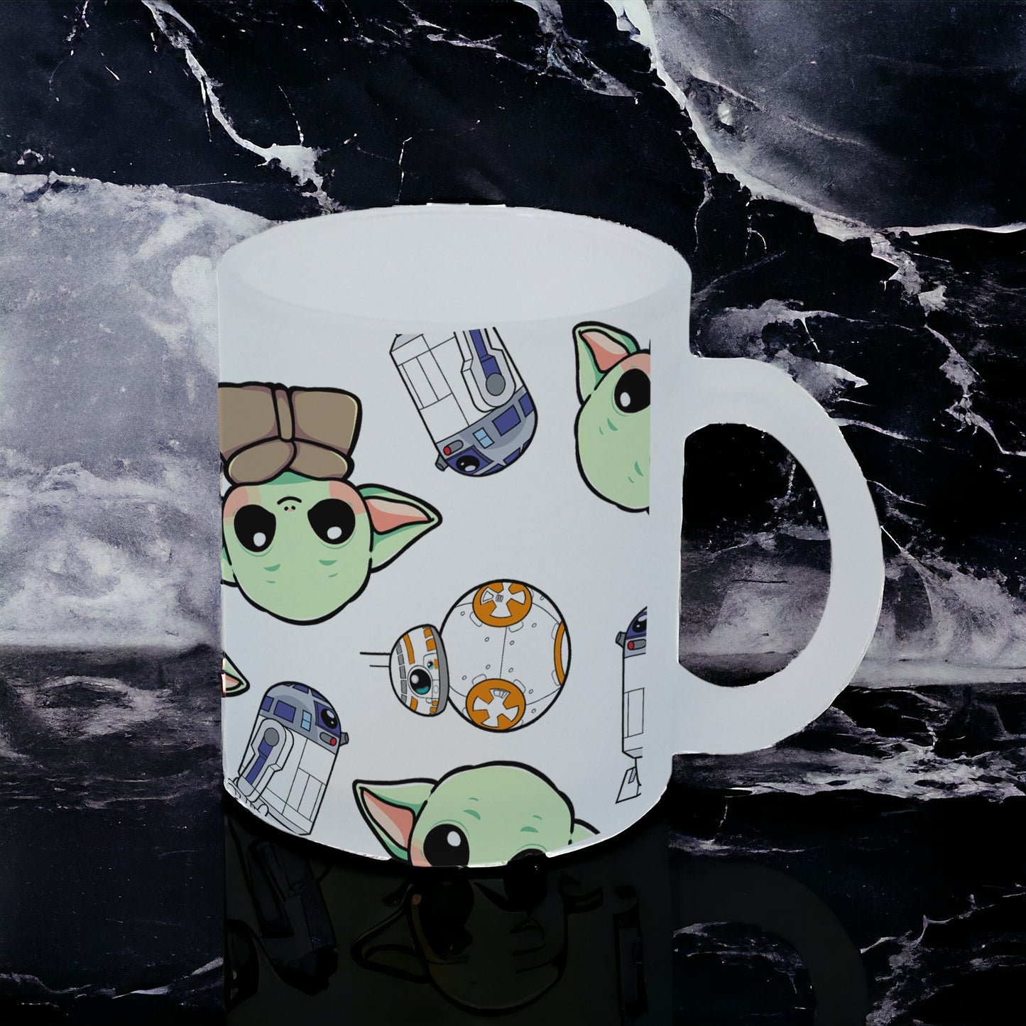 Taza Star Wars vidrio Frosted