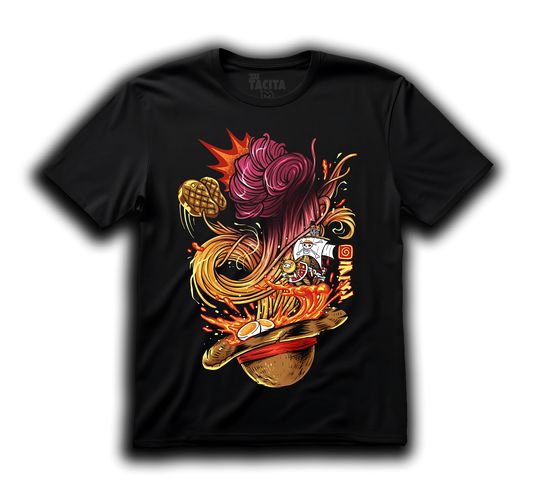 Polera ONE PIECE - RAMEN LUFFY HAT