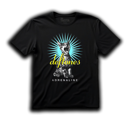 Polera DEFTONES - ADRENALINE CAT