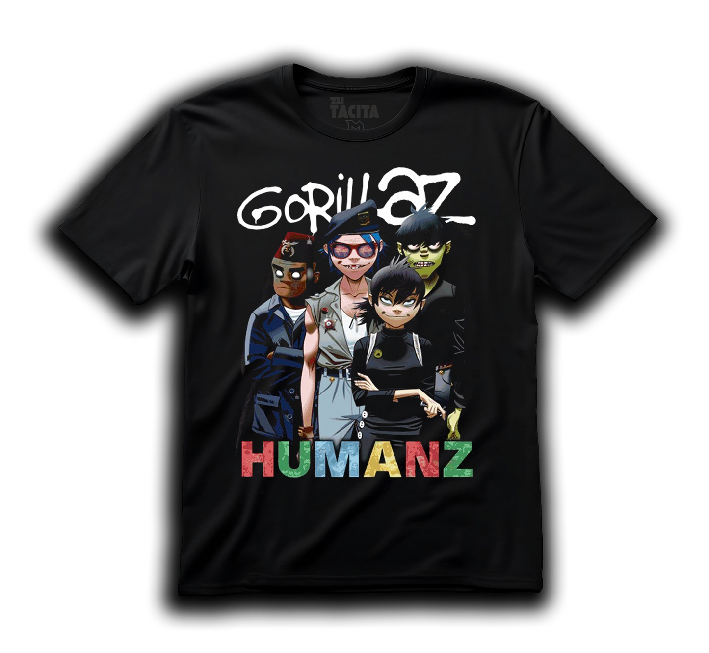 Polera GORILLAZ - HUMANZ