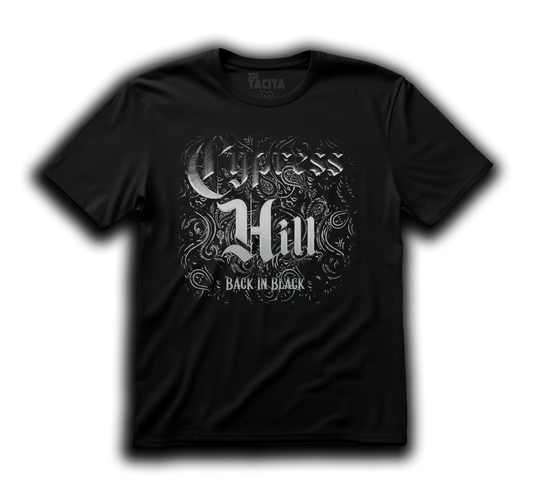 Polera CYPRESS HILL - BACK IN BLACK