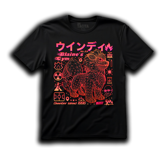 Polera POKEMÓN - ARCANINE