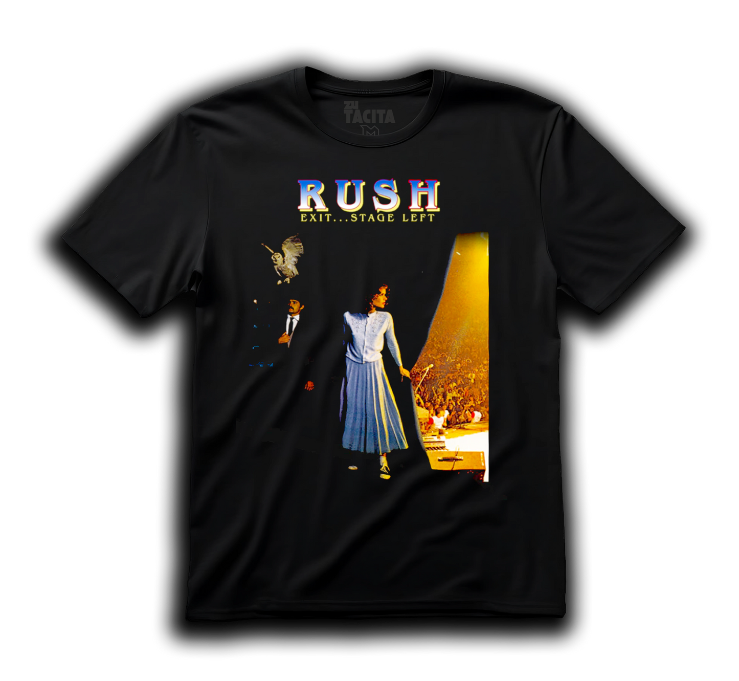 Polera RUSH - EXIT...STAGE LEFT
