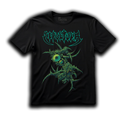 Polera SEPULTURA - GREEN ARISE LOGO