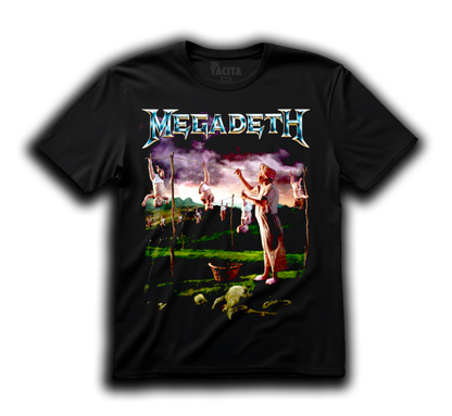 Polera MEGADETH - YOUTHANASIA