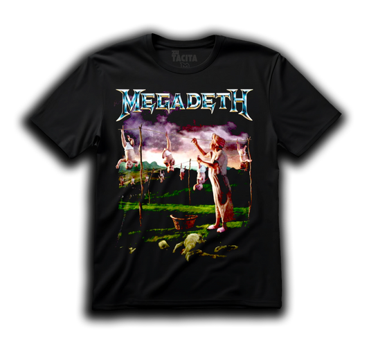 Polera MEGADETH - YOUTHANASIA
