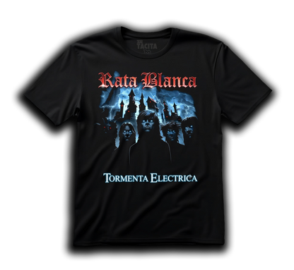 Polera RATA BLANCA - TORMENTA ELECTRICA
