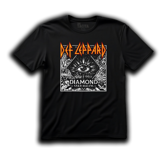 Polera DEF LEPPARD - DIAMOND STAR HALOS