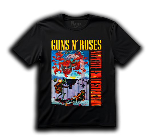 POLERA GUNS AND ROSES - ORIGINAL COVER