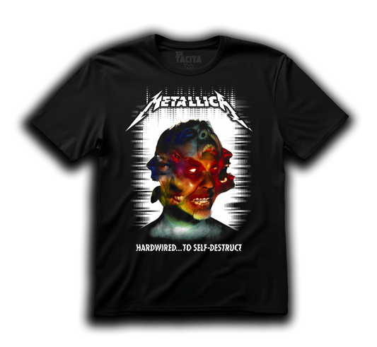 Polera METALLICA - HARDWIRED... TO SELF DESTRUCT
