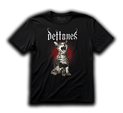 Polera DEFTONES - RED CAT