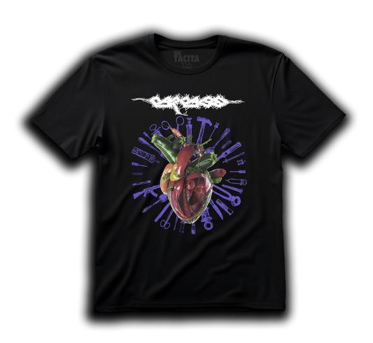 Polera CARCASS - TORN ARTERIES