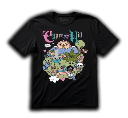 Polera CYPRESS HILL - CARICATURE