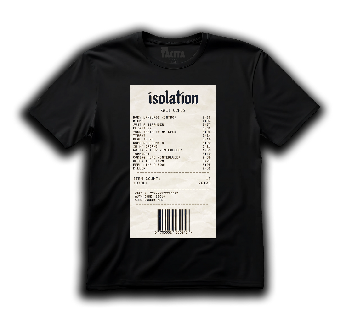 Polera KALI UCHIS - RECEIPT