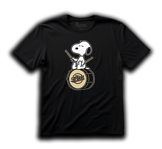 Polera THE STROKES - SNOOPY DRUMMER