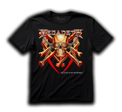 Polera MEGADETH - KILLING IS MY BUSINESS...