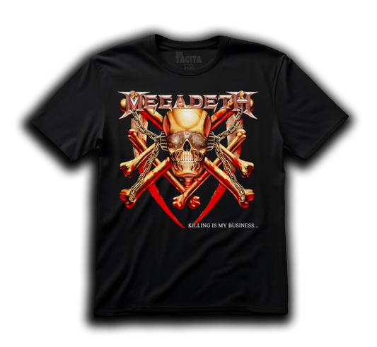Polera MEGADETH - KILLING IS MY BUSINESS...