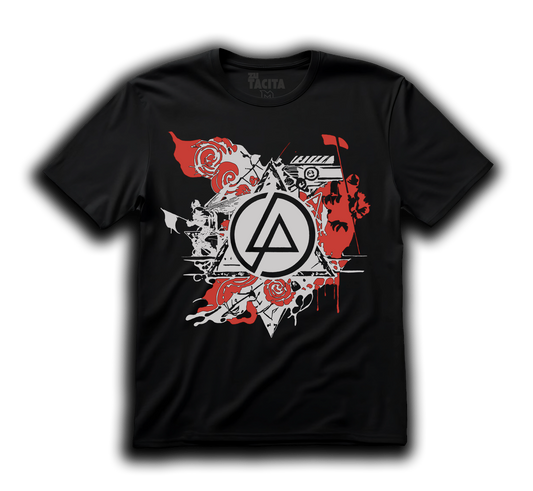 Polera LINKIN PARK - HYBRID LOGO