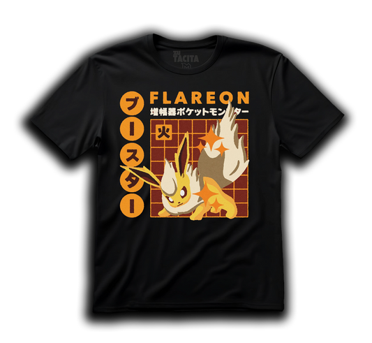 Polera POKEMÓN - FLAREON