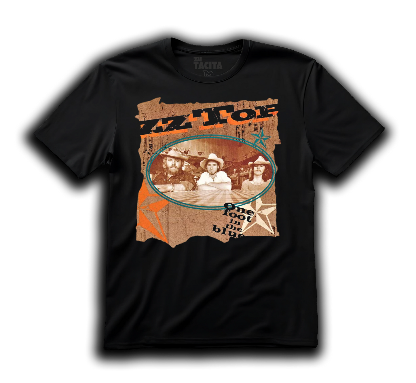 Polera ZZTOP - ONE FOOT IN THE BLUES