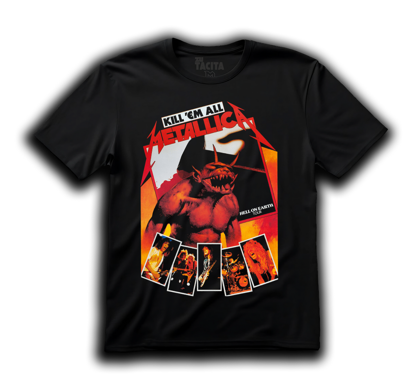 Polera METALLICA - HELL ON EARTH