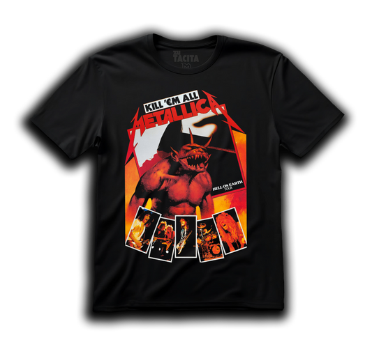 Polera METALLICA - HELL ON EARTH