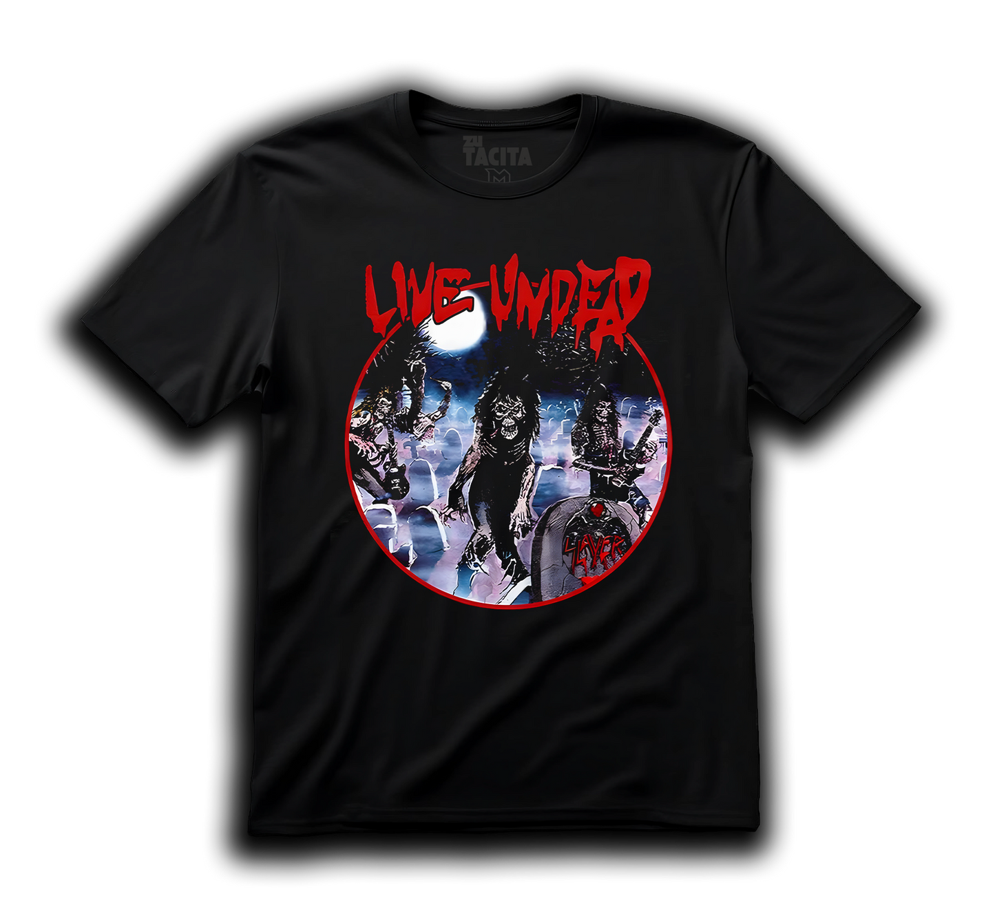 Polera SLAYER - LIVE UNDEAD