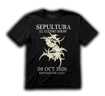 Polera SEPULTURA - CHILE 2026